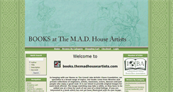 Desktop Screenshot of books.themadhouseartists.com